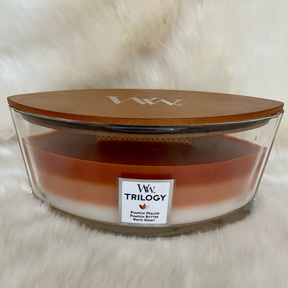 Woodwick Accents New Woodwick Trilogy Large Crackling Candle Poshmark